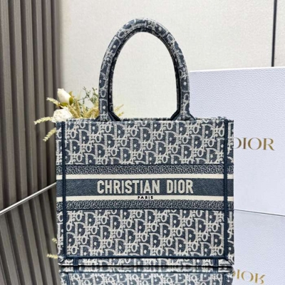 ディオール トートバッグ ブック 26.5×21×14cm