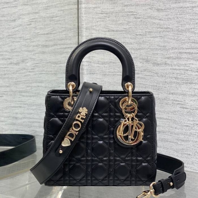ディオール ハンドバッグ レディディオール 20×8×17cm