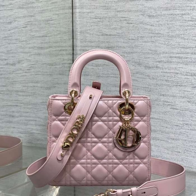 ディオール ハンドバッグ レディディオール 20×8×17cm