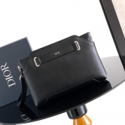 DIOR ノルマンディー A5 ドキュメントケース カーフレザー メンズ 30×21×6cm