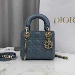 ディオール ハンドバッグ レディディオール 17×15×7cm