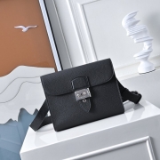 HERMES サックアデペッシュ 21 カラーブロック トートバッグ ユニセックス 21×17×4cm
