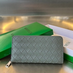 BOTTEGA VENETA イントレチャート ロングウォレット メンズ 19×10×2cm