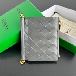 BOTTEGA VENETA ソルスティス 二つ折り財布 スモール レディース 11.5×10×1cm