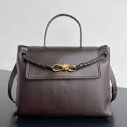 BV ショルダーバッグ レザー ハンドバッグ チャオチャオ 34×26×15cm