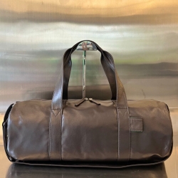 BOTTEGA VENETA ワックスレザー ジムバッグ ユニセックス 49×22×21.5cm