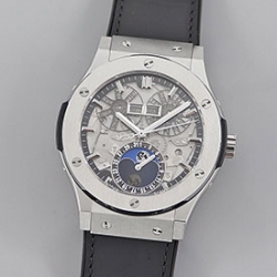 HUBLOT アエロフュージョン 517.NX.0170.LR チタニウム ムーンフェイズ 新品