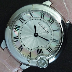 CARTIER バロンブルー クォーツ搭載