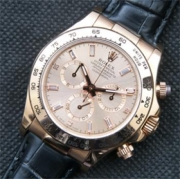 ROLEX デイトナ Asian 7750搭載 28800振動 革ベルト
