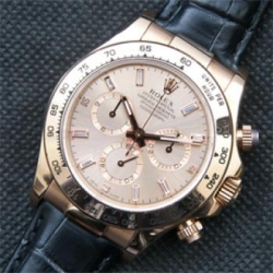 ROLEX デイトナ Asian 7750搭載 28800振動 革ベルト