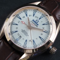 OMEGA シーマスター アクアテラ GMT ブルーバー 14Kゴールド 日本掲載