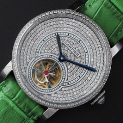 CARTIER ロトンド ドゥ 全面ダイヤ 店頭陳列品