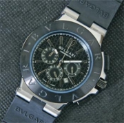 BVLGARI ディアゴノ クロノグラフ クォーツ搭載