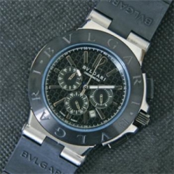 BVLGARI ディアゴノ クロノグラフ クォーツ搭載