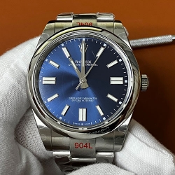 ROLEX 124300 ブルー文字盤 口コミ高評価