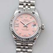 ROLEX 279174G デイトジャスト 28mm ピンク IXダイヤ スターダイヤル
