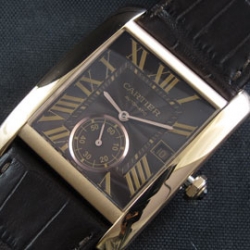 CARTIER タンクアングレーズ イエローゴールド素材 国内即発