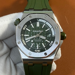 AUDEMARS PIGUET 15710ST ロイヤルオークオフショア ダイバー グリーン 安心通販