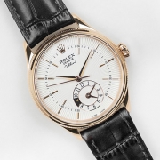 ROLEX チェリーニ デュアルタイム 50525 シルバー 追跡番号付き