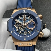 HUBLOT 421.OL.5180.RX ビッグバン ウニコ キングゴールド ブルーセラミック 1280搭載 2024最高級