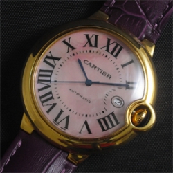 CARTIER バロンブルー Swiss 2824-2搭載