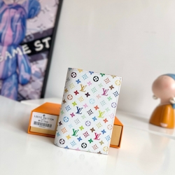 LOUIS VUITTON パスポートケース モノグラム マルチカラー レディース 14×10×2.5cm