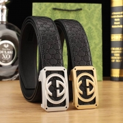 グッチ メンズ ベルト 自動バックル 35mm