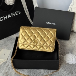 CHANEL WOC ラムスキン レディース 19×0cm