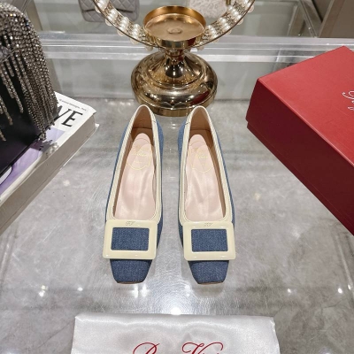 【ROGERVIVIER】トロンペットヒールパンプスレディース