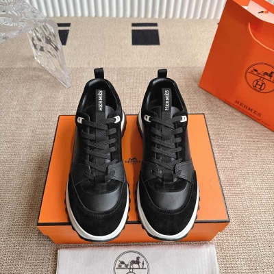 【HERMES】スニーカーレザースニーカーメンズ