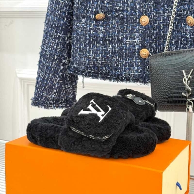 【LOUISVUITTON】25WFウォレットファースリッポンルームシューズレディース