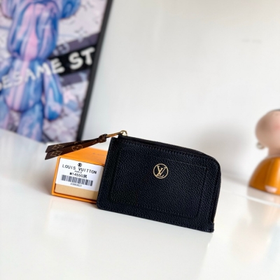 LOUIS VUITTON ローキー カードケース カーフレザー レディース 13×8.5×1cm