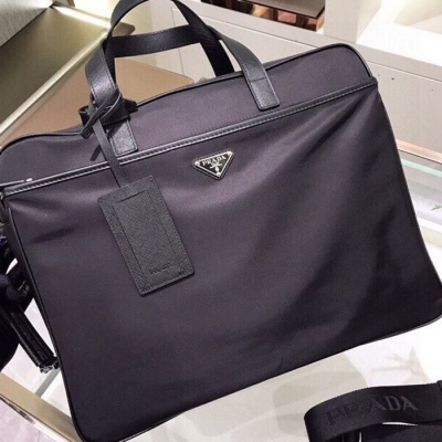 PRADA トートバッグ リサイクルナイロン メンズ 40×31×11cm