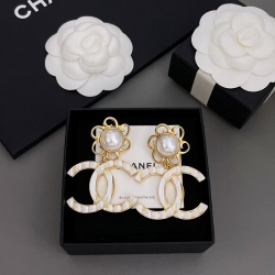 シャネル スタイル ピアス ストライプ