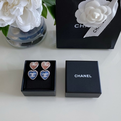 シャネル スタイル ピアス ハート