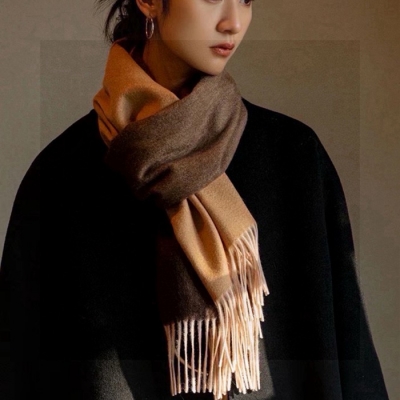ロエベ プレミアムカシミヤスカーフ 32x190cm