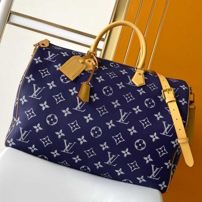 LOUIS VUITTON スピーディ P9 バンドリエール 50 カーフレザー メンズ 50×32×29cm