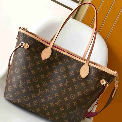 LV ショルダーバッグ トートバッグ ネヴァーフル 28×14×31cm