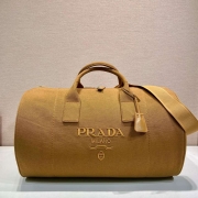 PRADA トラベルバッグ キャンバス メンズ 53×32×32cm