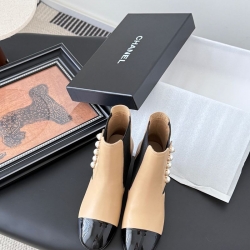 【CHANEL】25Kブーツレディース