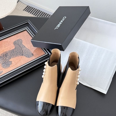 【CHANEL】25Kブーツレディース