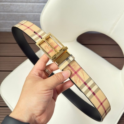 バーバリー メンズ ベルト 34mm