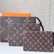 LOUIS VUITTON トリオ ポシェット モノグラム キャンバス レディース 15×10×4cm