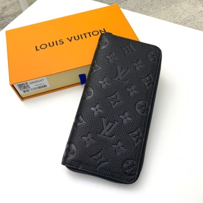 LOUIS VUITTON ジッピー ウォレット タオリヨンレザー メンズ 10×20×2cm