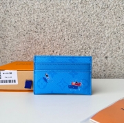 LOUIS VUITTON ダブルカードケース モノグラム キャンバス メンズ 11×7×1.5cm