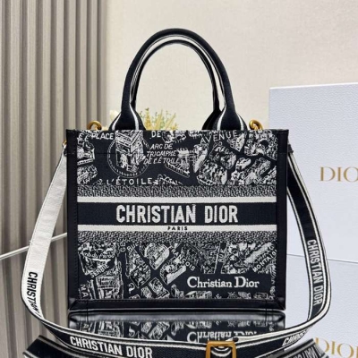 ディオール トートバッグ ブック 26.5×21×14cm