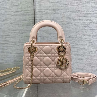 ディオール ハンドバッグ レディディオール 17×7×15cm