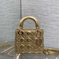 ディオール ハンドバッグ レディディオール 17×7×15cm