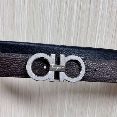 フェラガモ メンズ ベルト 両面用 3.5cm