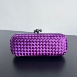 BOTTEGA VENETA ノット シルク編み クラッチバッグ レディース 25×10×5cm